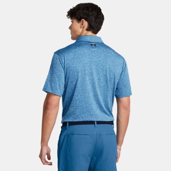 NWT Men's Size Medium Under Armour Playoff 3.0 Stripe Golf Polo Shirt - Picture 2 of 8